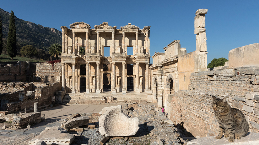 Celsus Library in Ephesus, Türkiye