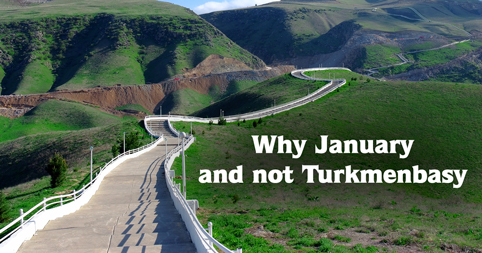 Why January and not Turkmenbasy