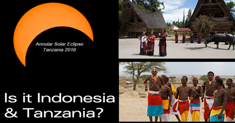 Is it Indonesia and Tanzania?