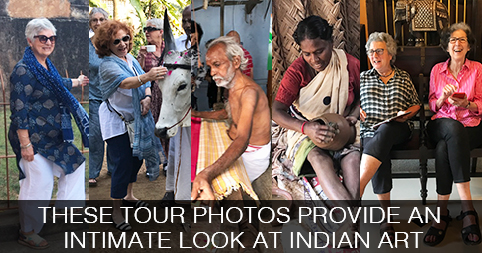 These tour photos provide an intimate look at Indian Art