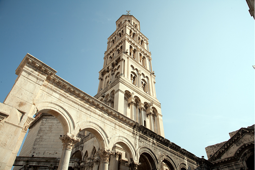 Cathedral of St. Dominus, Diocletian's Palace, Split Croatia.