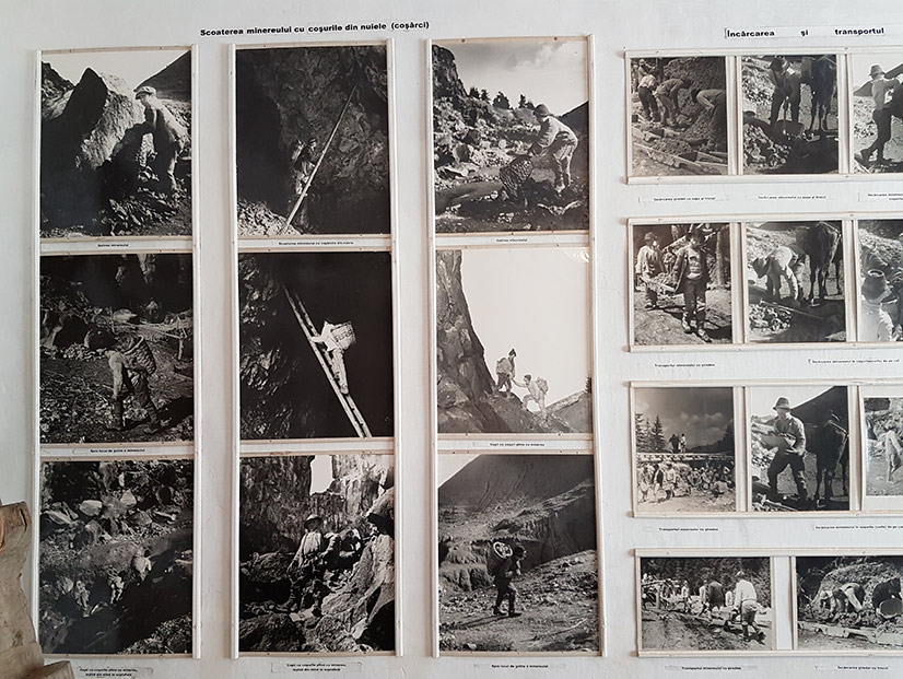 Makeshift Rosia Montana/Alburnus Maior museum