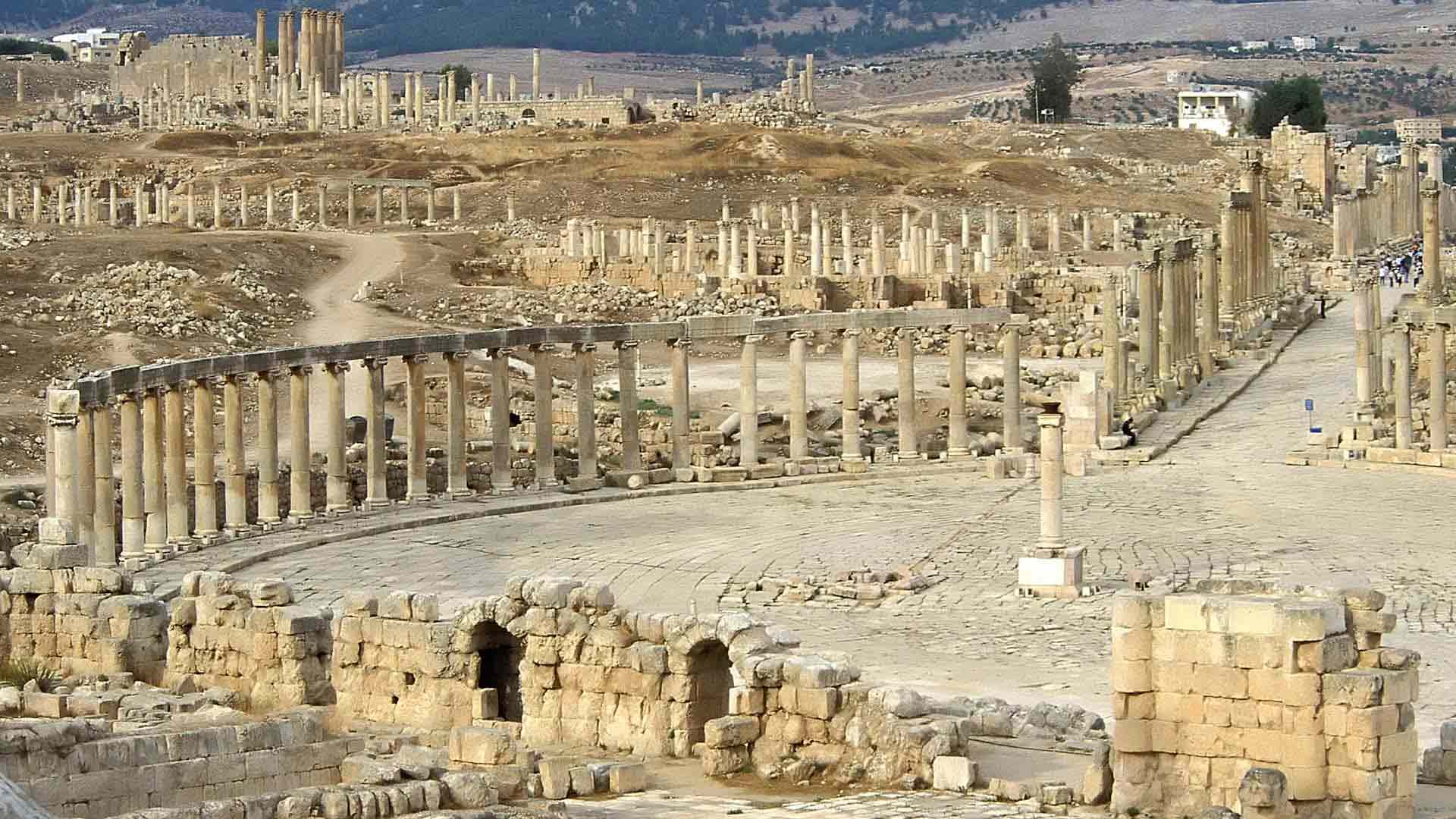 Jordan’s Jerash is said to be the best preserved Roman site outside of Italy