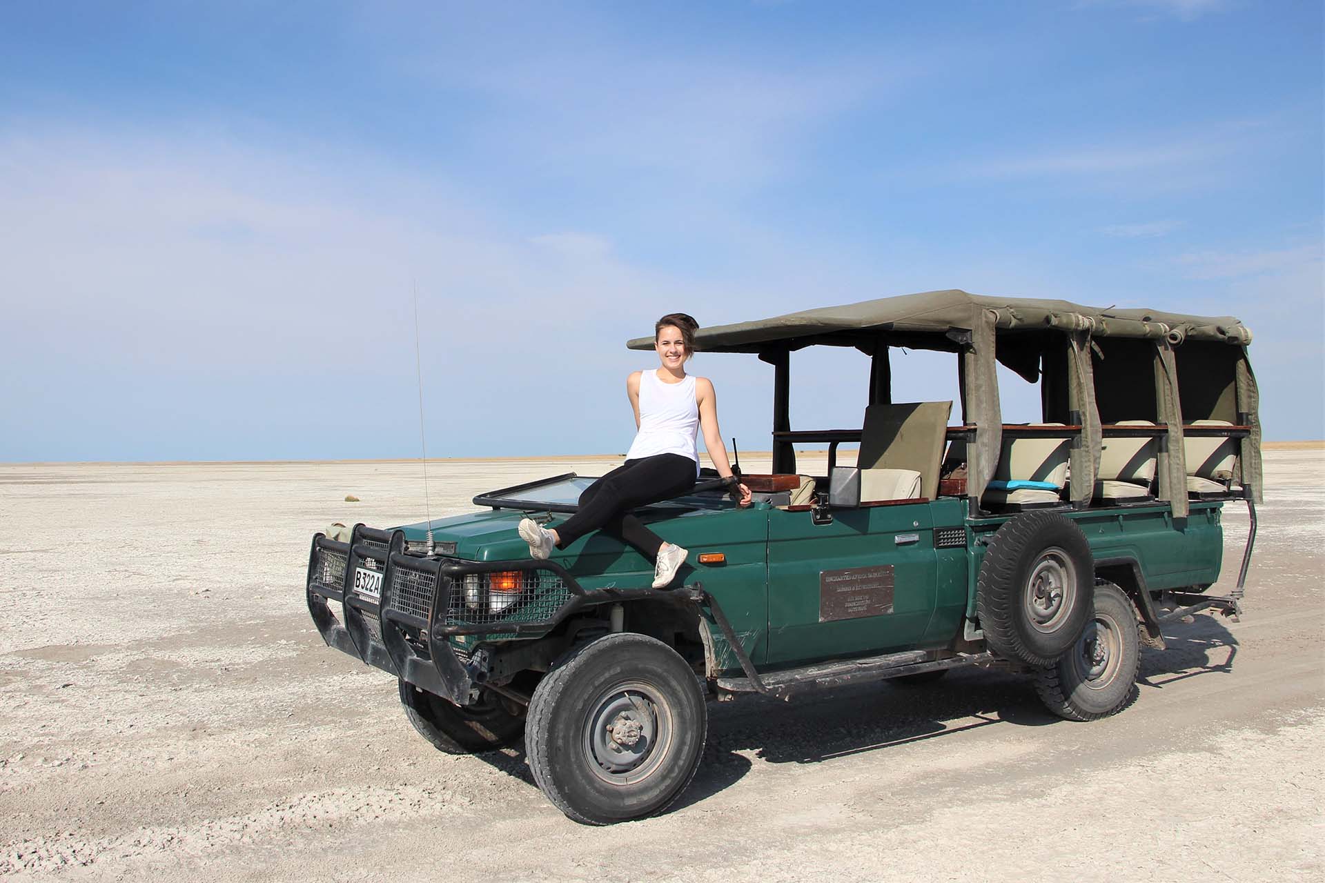 On safari in Botswana’s Makgadikgadi Pans