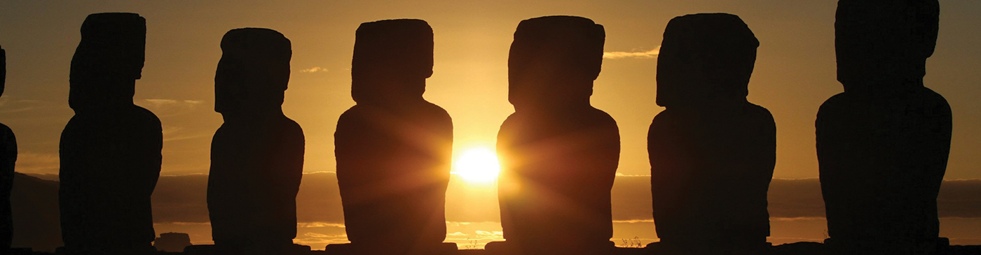 Sunrise in Easter Island, Chile