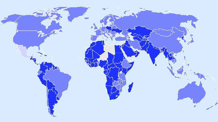 COVID-19 Travel Regulations Map