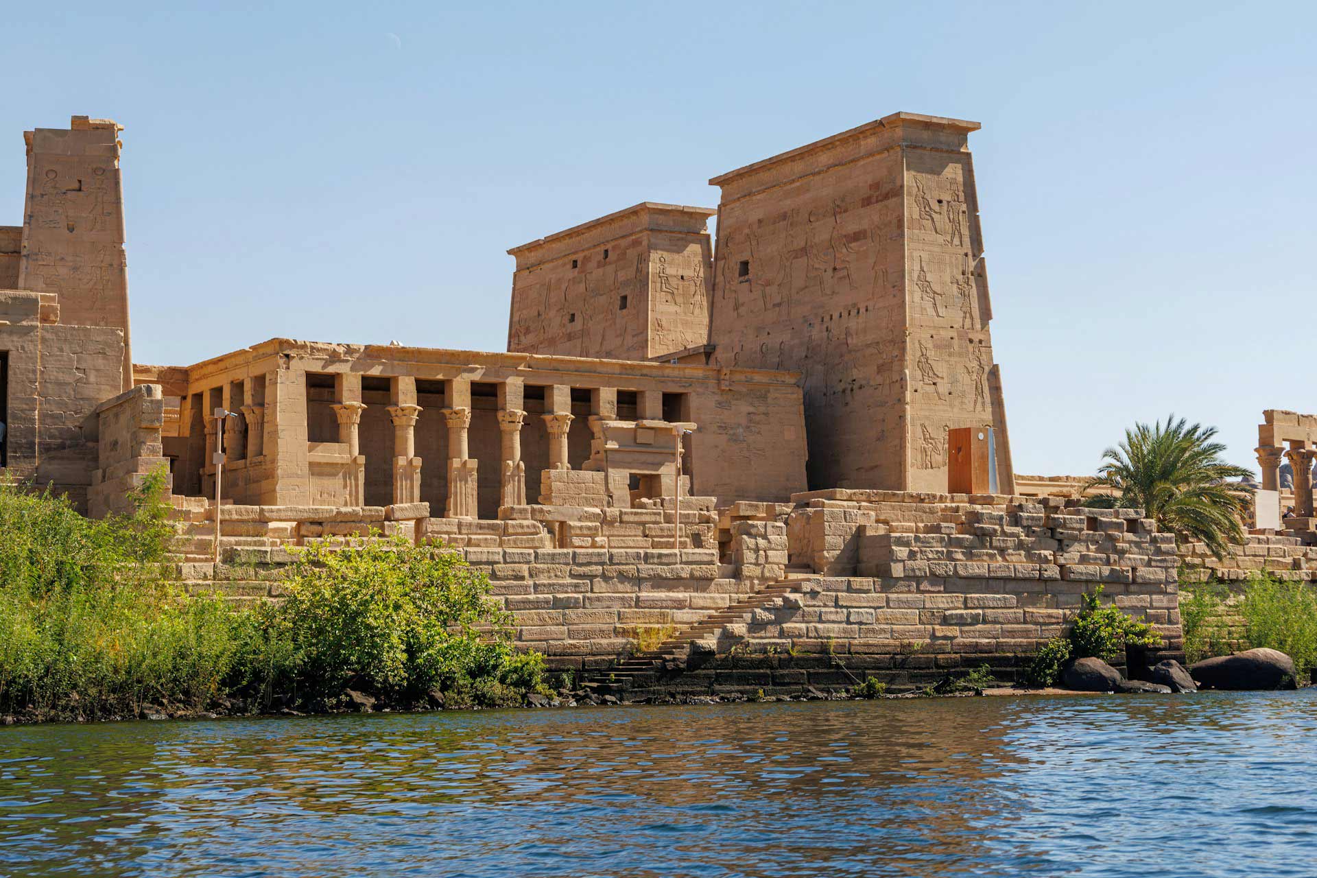 Temple of Philae on the Nile – Aswan, Egypt