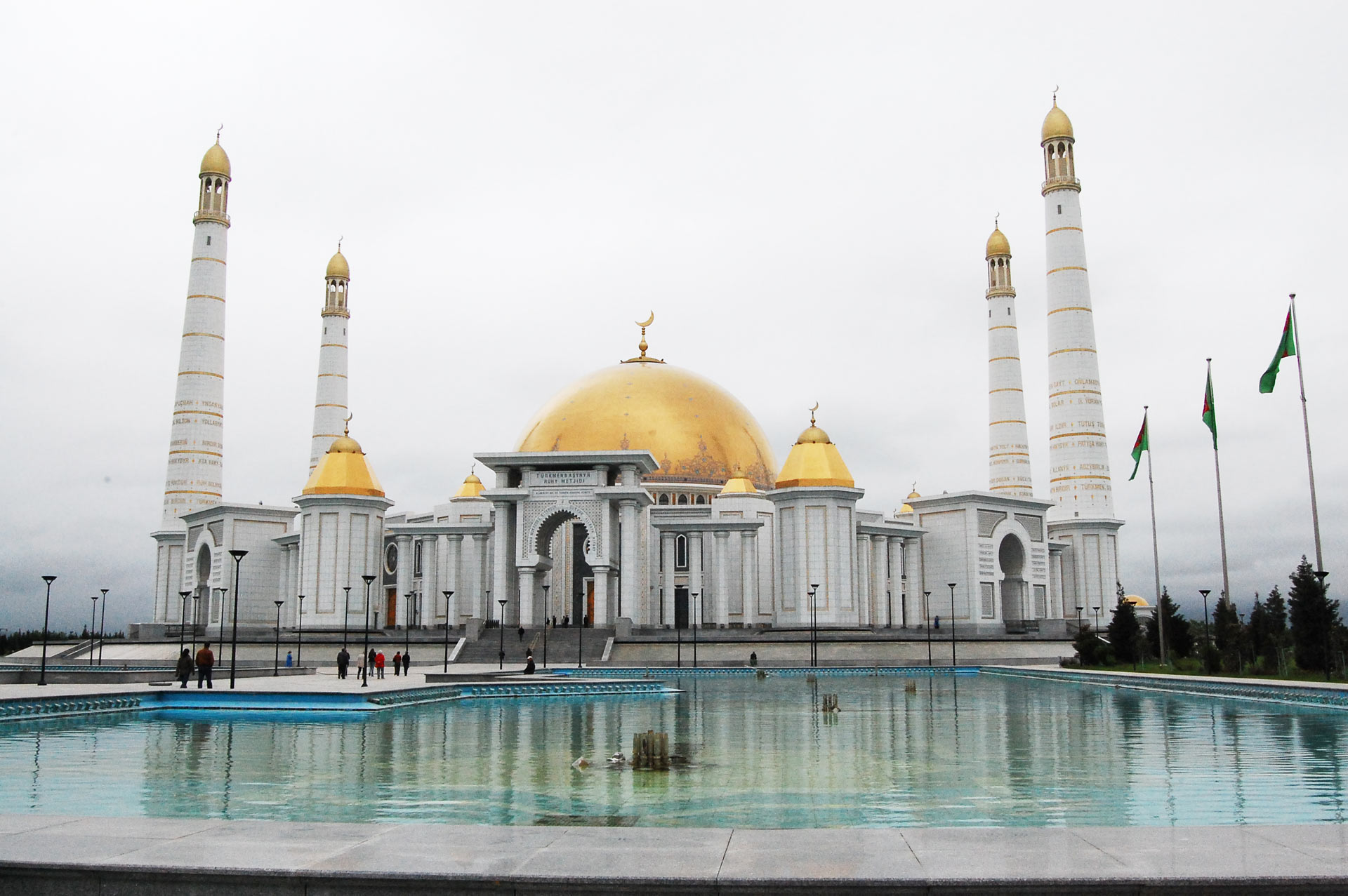 Mosque in Ashbagat, Turkmenistan