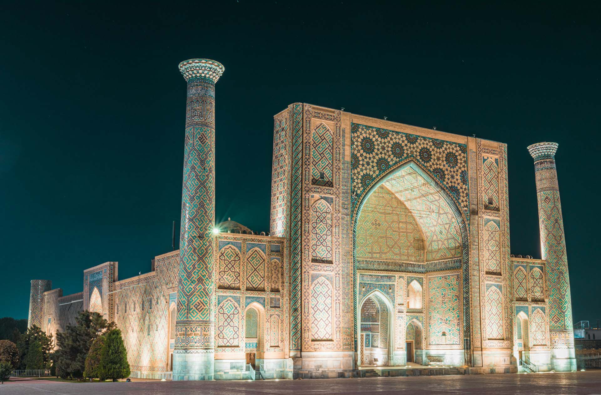 Gur-Emir Mausoleum of Tamerlane (Amir Timur) in Samarkand, Uzbekistan