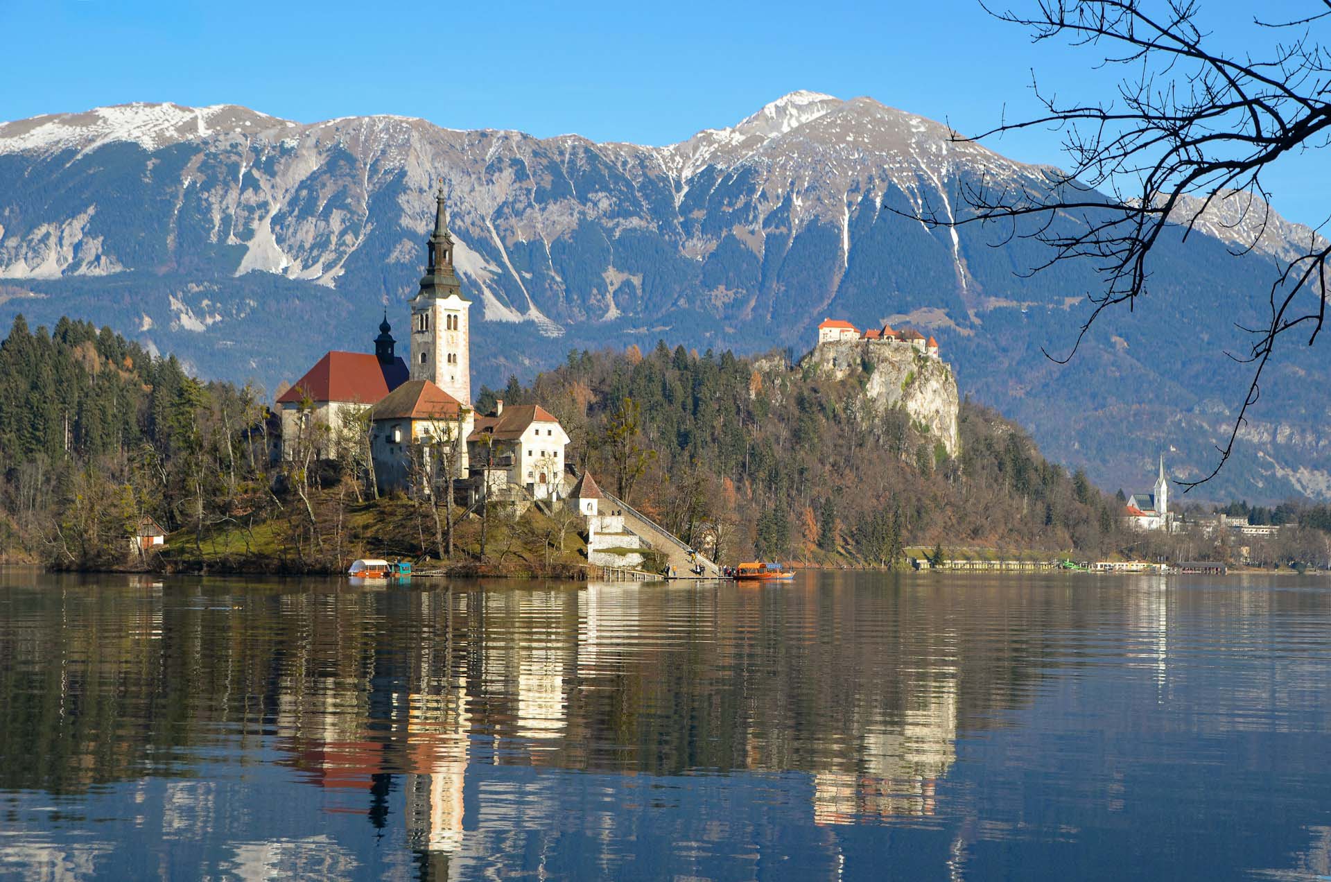 A timeless view of Lake Bled in Slovenia