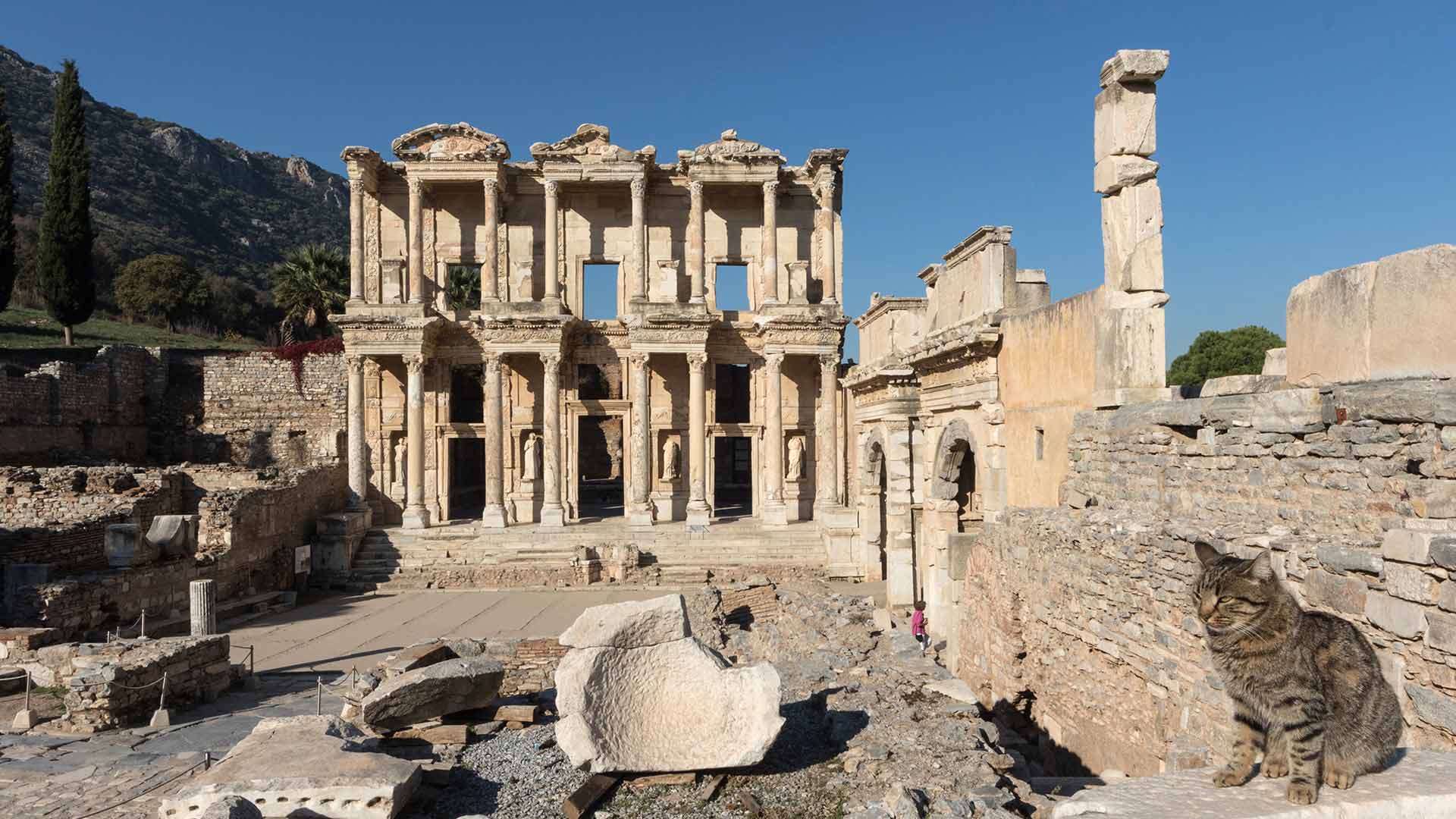 Celsus Library, Ephesus, Izmir, Turkey