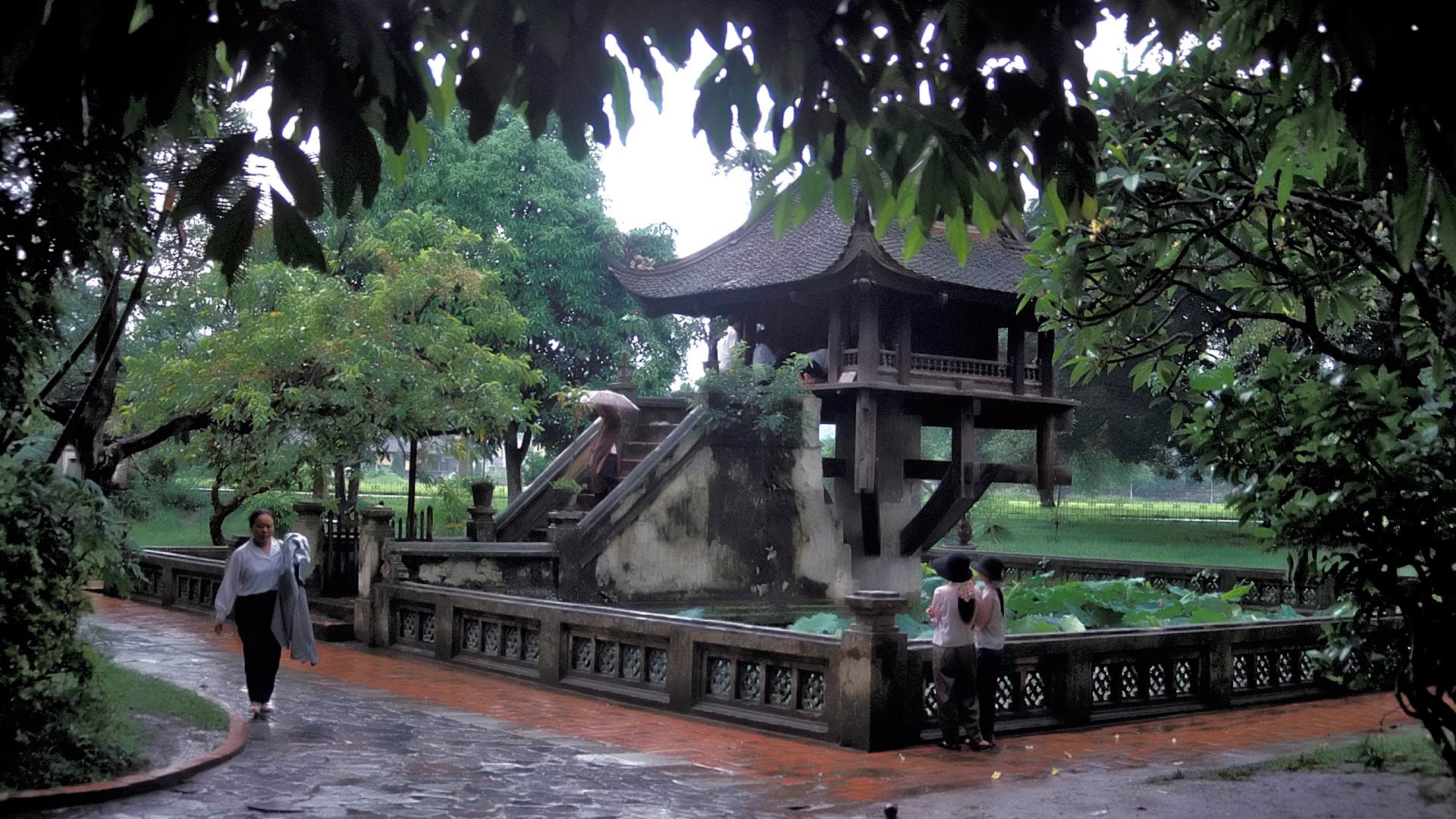 One Pillar Pagoda, Hanoi, Vietnam