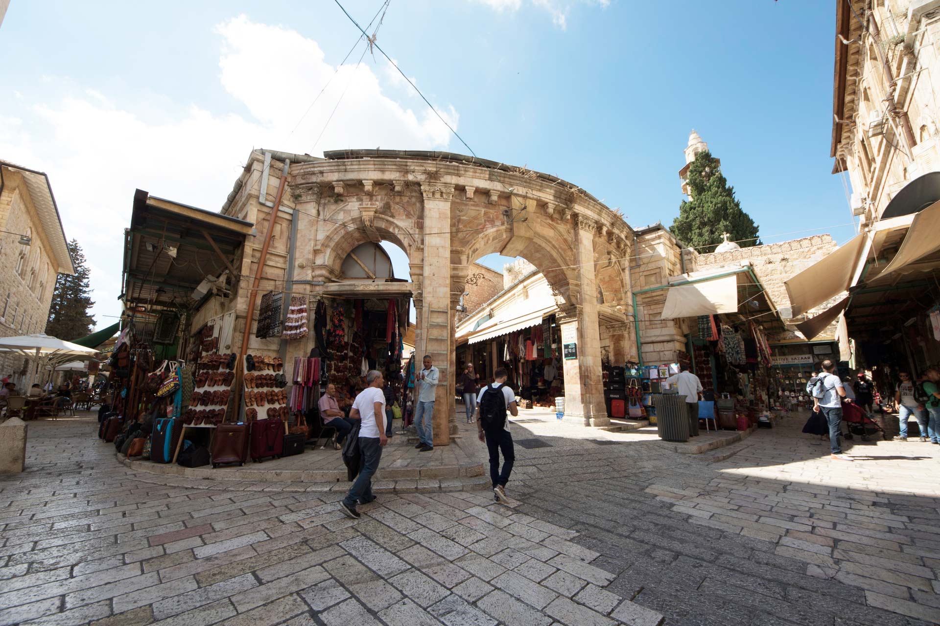 Market in the Christian Quarter, Jerusalem, Israel