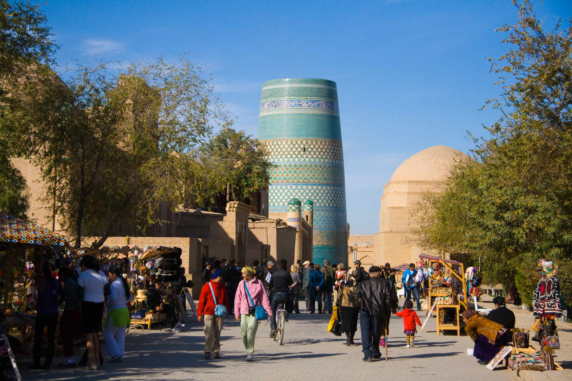 Kalta Minor minaret in Khiva
