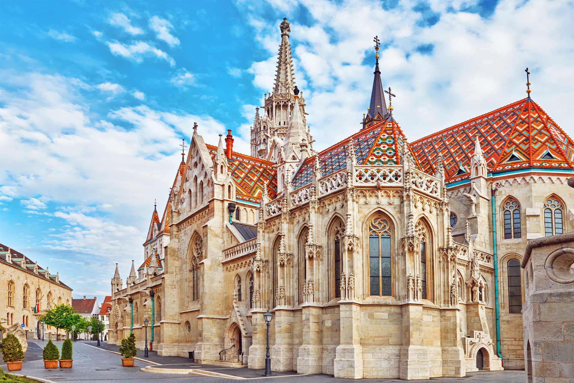 St. Matthias Church in Budapest. One of the main temple in Hungary.