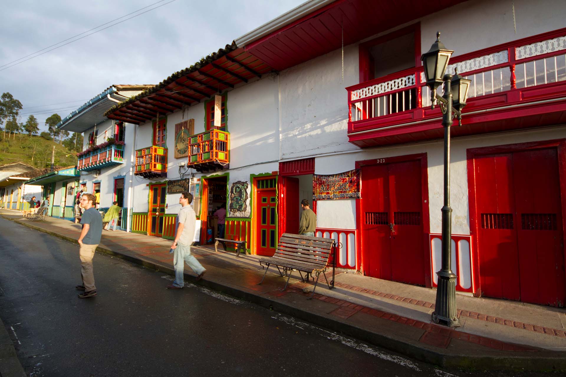 Calle Real, Salento, Quindío, Colombia