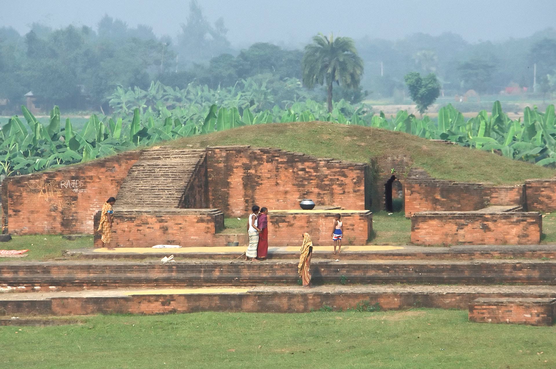 Main Gate of the Buddhist Vihara at Paharpur, Barisal Division, Bangladesh