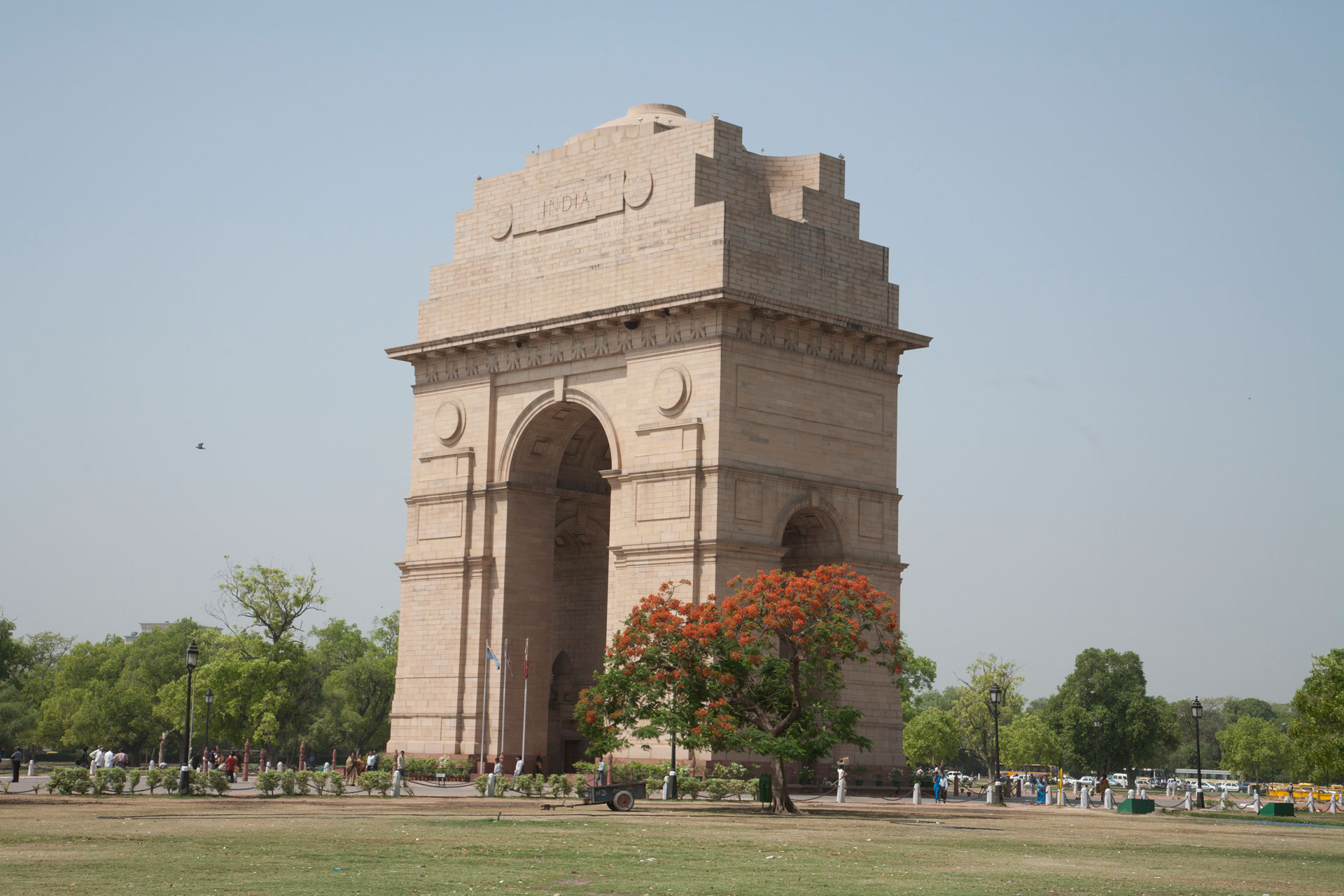 India Gate, Delhi, India.