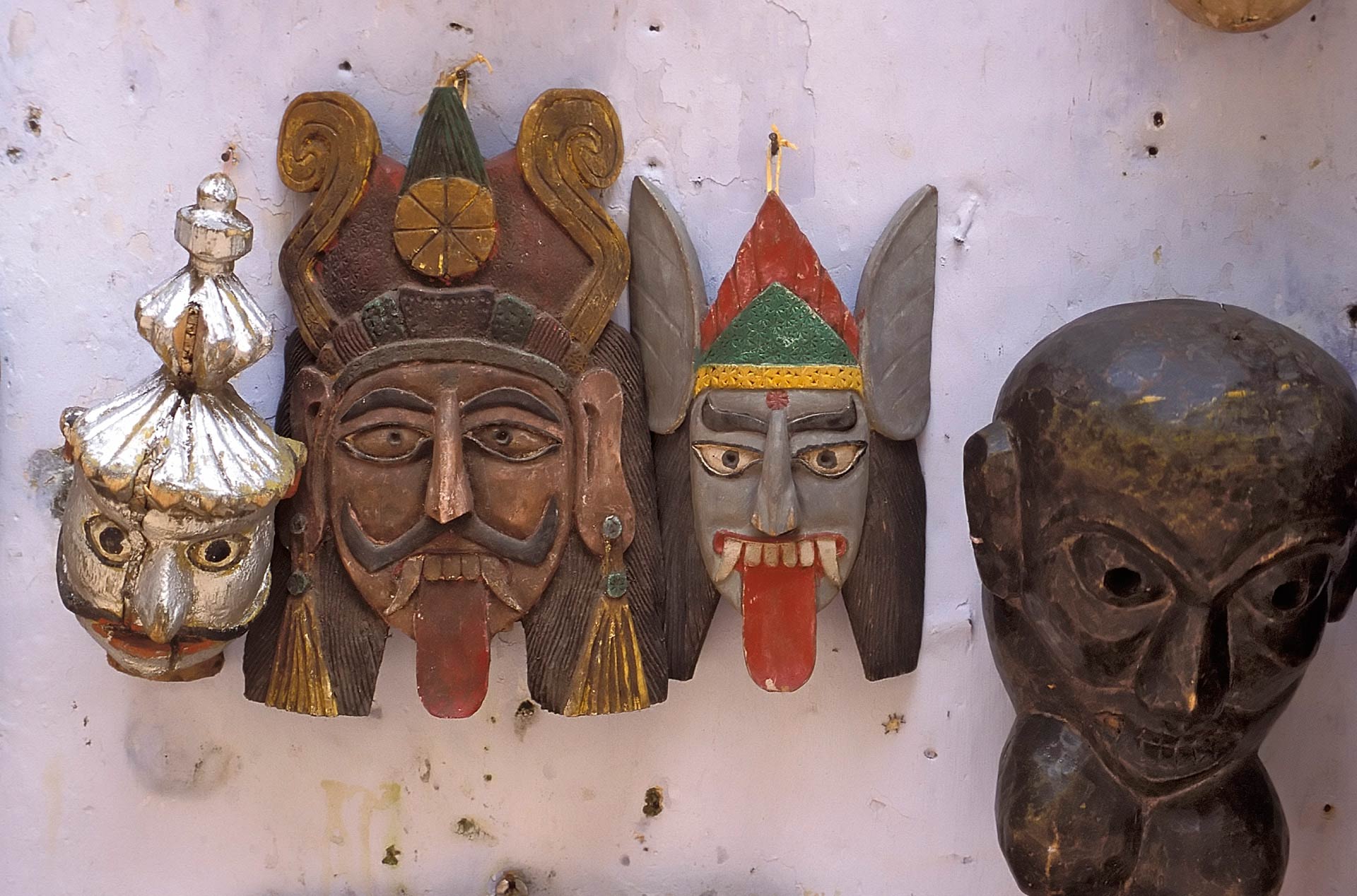 Masks, Kochi, Kerala, India