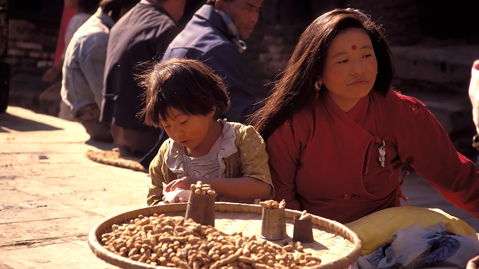 Peanut vendor, Kathmandu, Madhyamanchal (Central Region), Nepal