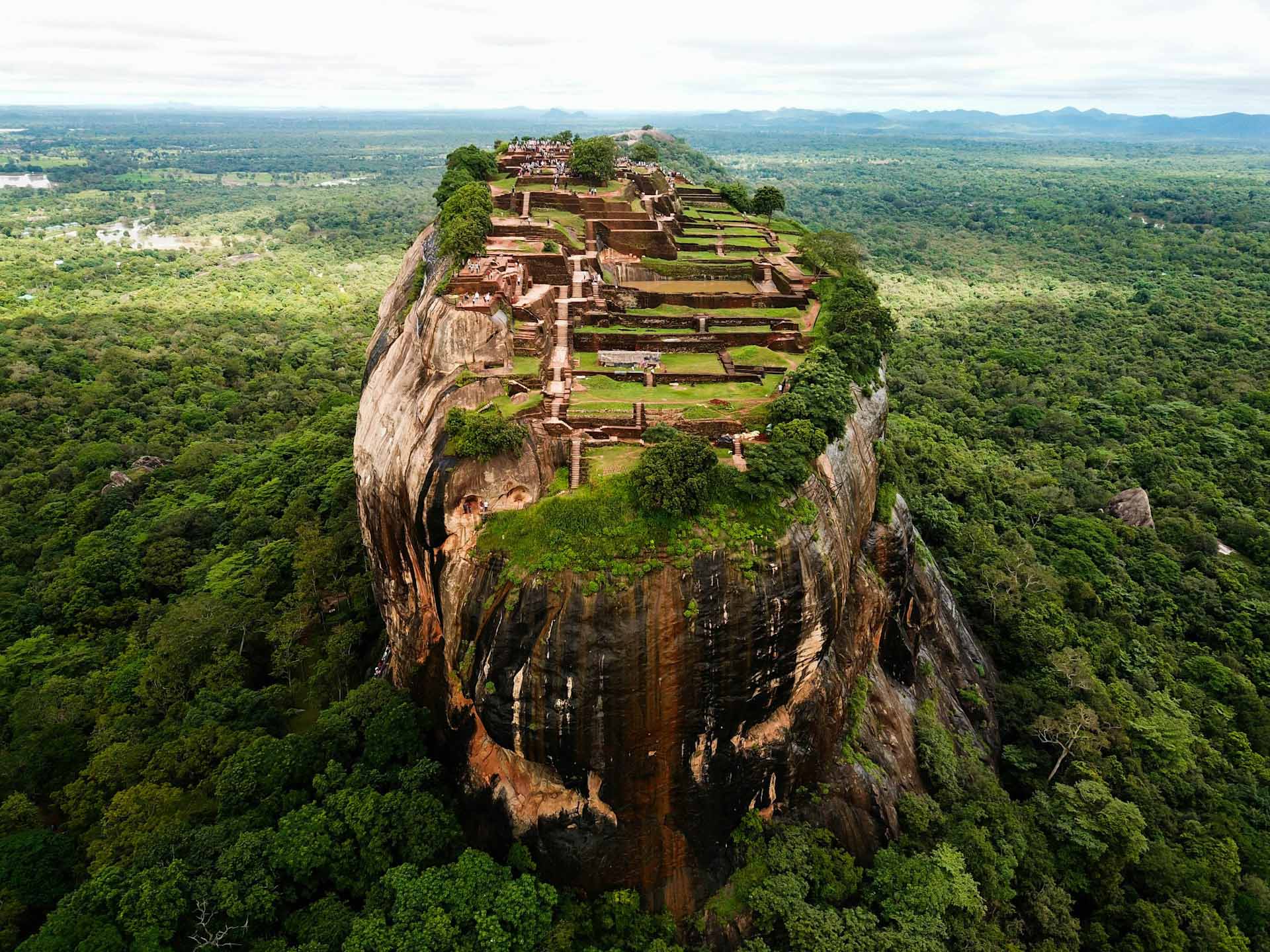 Sigiriya rock in Sigiriya, Sri Lanka