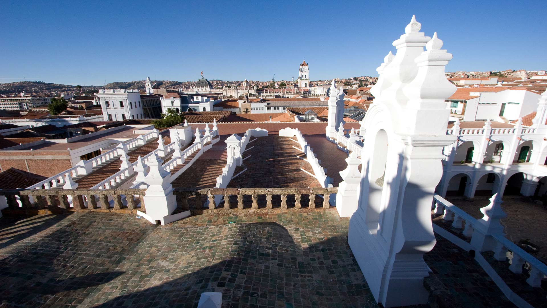 Roof of the San Felipe Neri Church and Convent